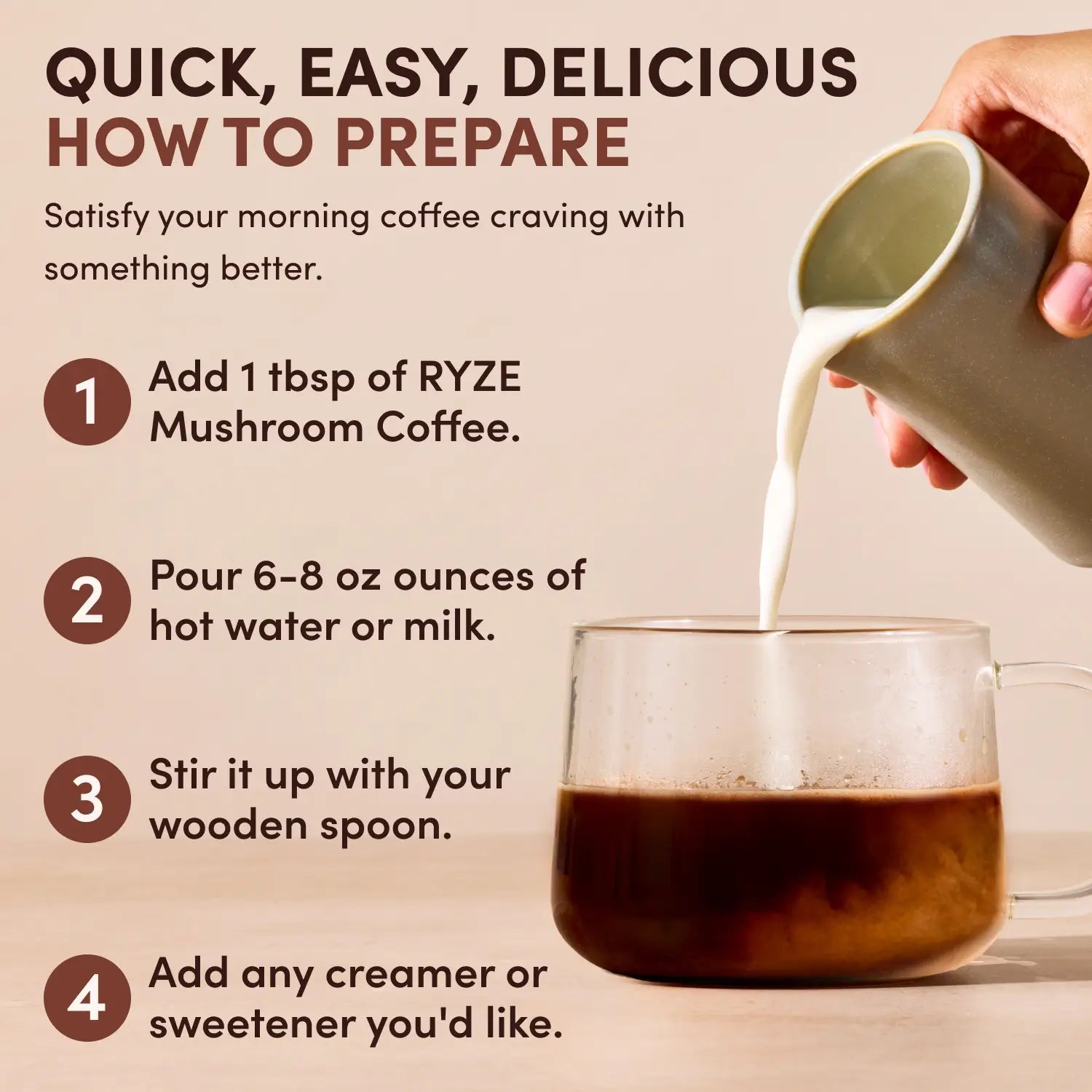 Mushroom Coffee Dark Roast Starter Kit (60 servings) - Daily Morning Fuel