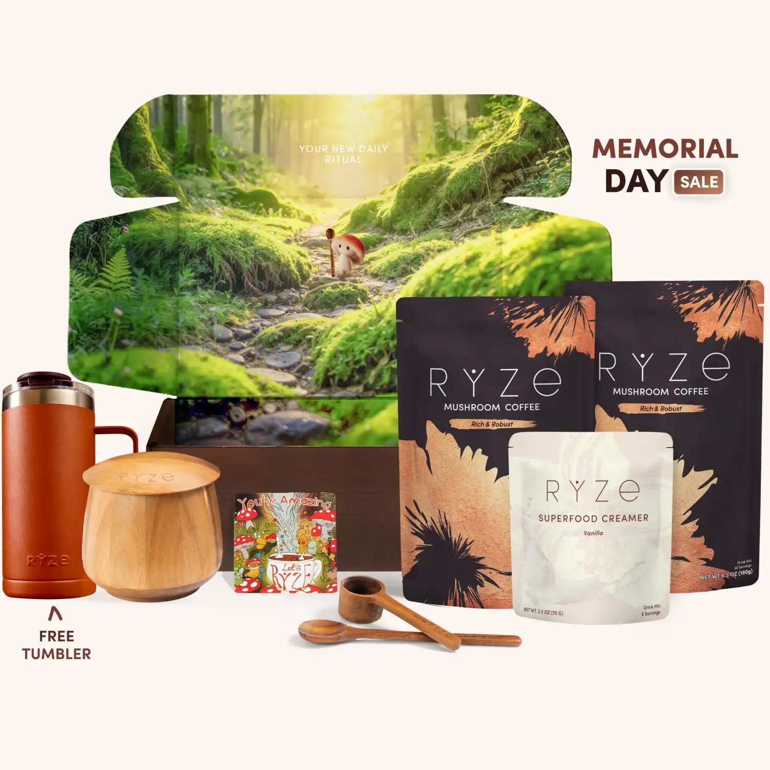 RYZE Ritual Set Dark Roast - Smooth Sip Daily