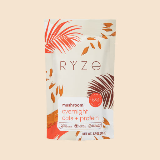 Mushroom Overnight Oats (14 Servings) - Start with RYZE