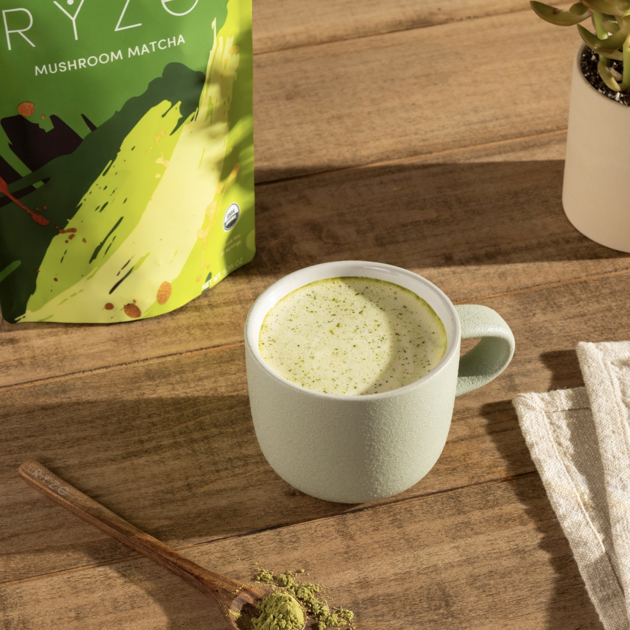 Mushroom Matcha (30 Servings) - Coffee Made Simple