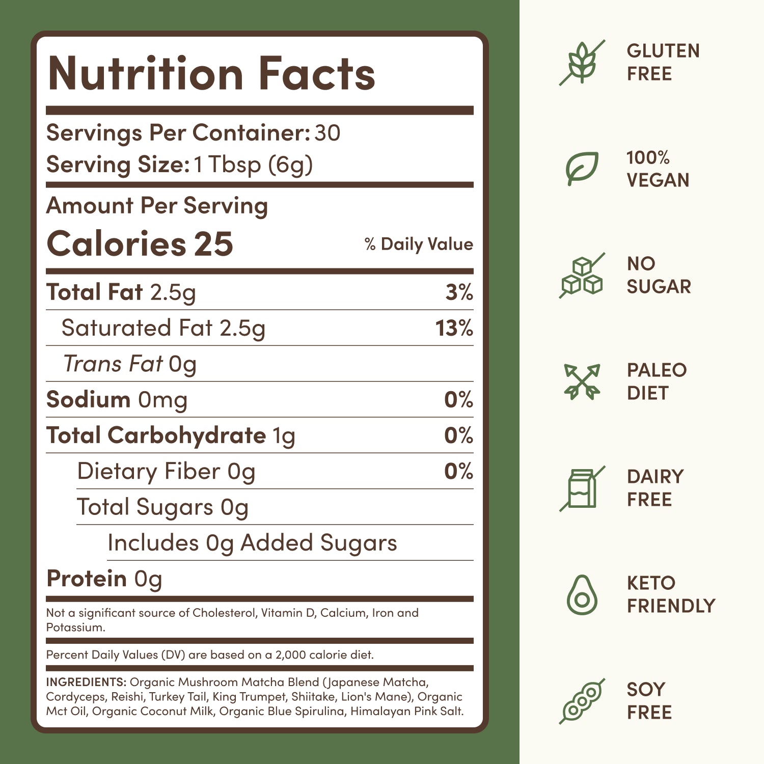 Mushroom Matcha Starter Kit (60 Servings) - Your Superfood Cup